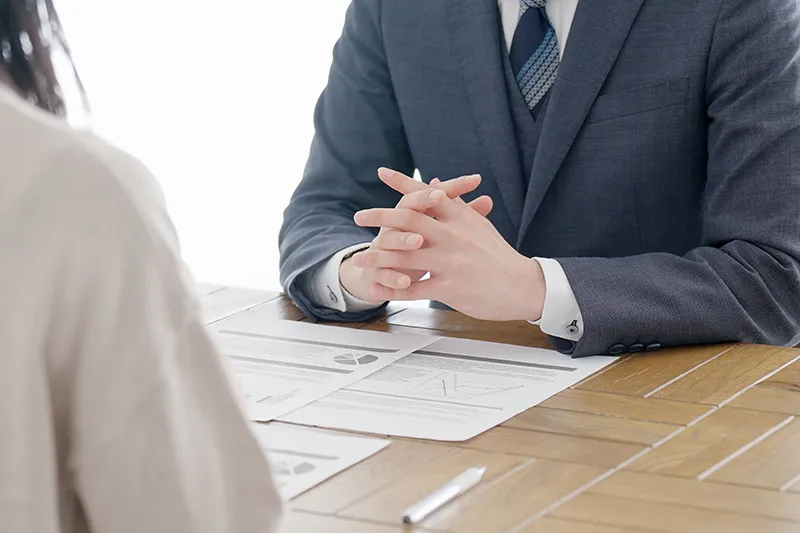 相談の初期段階から丁寧にサポート